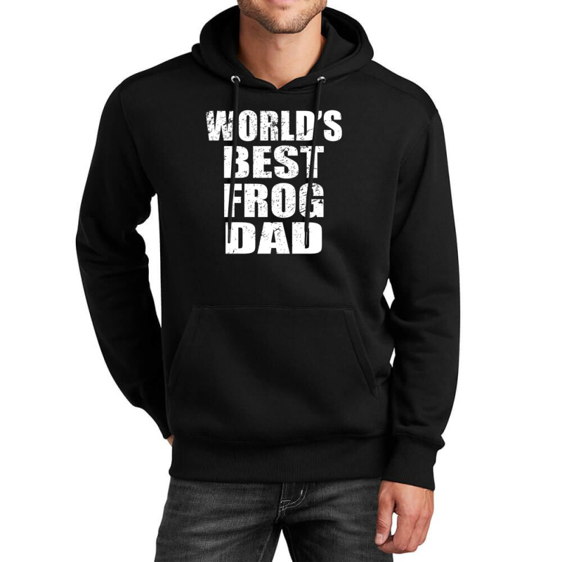 World's Best Frog Dad Unisex Hoodie | Artistshot