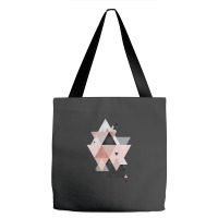 Geometric Compilation In Rose Gold And Blush Pink Tote Bags | Artistshot