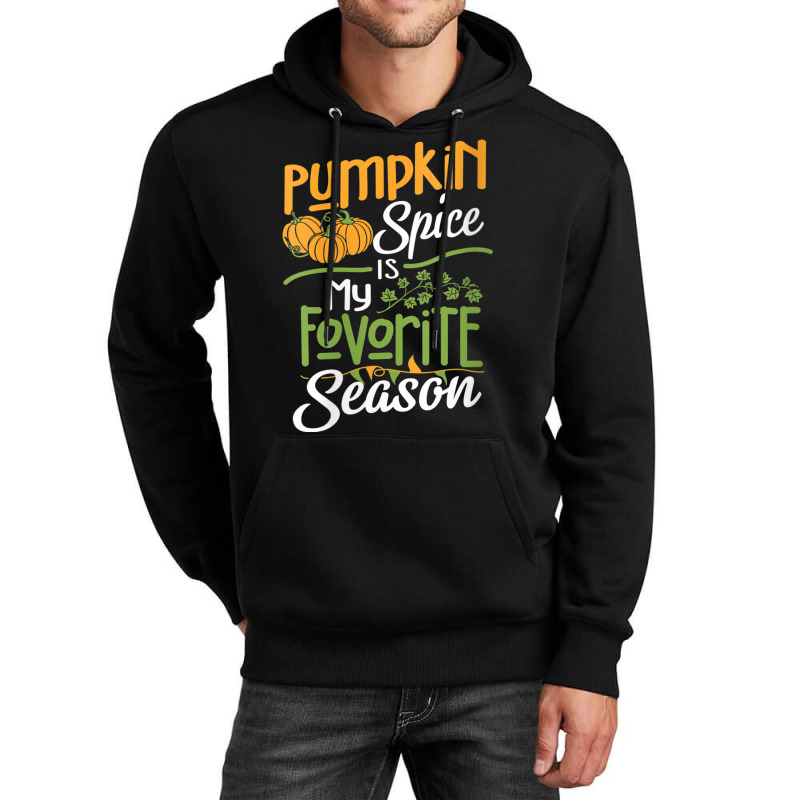 Womens Pumpkin Pie Spice Autumn Spring Fall Season Men & Women V Neck Unisex Hoodie | Artistshot