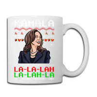 Santa Kamala Ugly Christmas Sweater Meme Kamalalala Coffee Mug | Artistshot