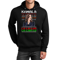 Santa Kamala Ugly Christmas Sweater Meme Kamalalala Unisex Hoodie | Artistshot