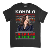 Santa Kamala Ugly Christmas Sweater Meme Kamalalala Classic T-shirt | Artistshot