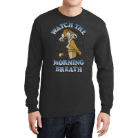 Funny Lion And King Timon Watch The Morning Breath Long Sleeve Shirts | Artistshot