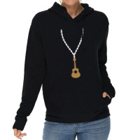 Collana D'oro Chitarrista Chitarra Lightweight Hoodie | Artistshot