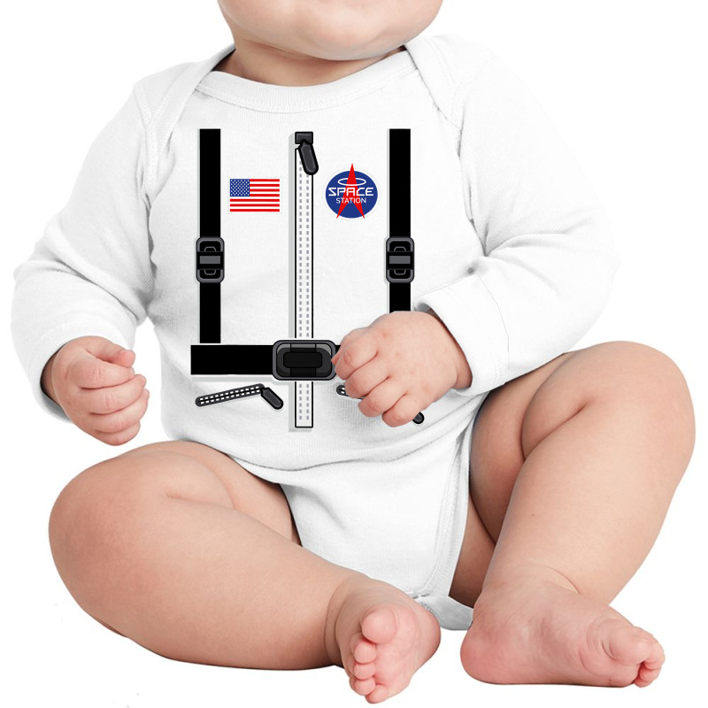 Astronaut Costume For Kids Men Women Space Suit Long Sleeve Baby Bodysuit | Artistshot