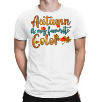 Western Thanksgiving Fall Autumn Is My Favorite Color T Shirt T-shirt | Artistshot