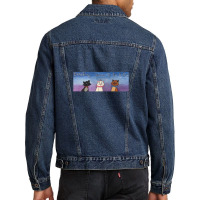 Aristocats Kittens Men Denim Jacket | Artistshot