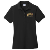 Peace Love Native Blood Native American Ladies Polo Shirt | Artistshot