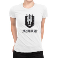 The Silver Knight, Henderson Ladies Fitted T-shirt | Artistshot