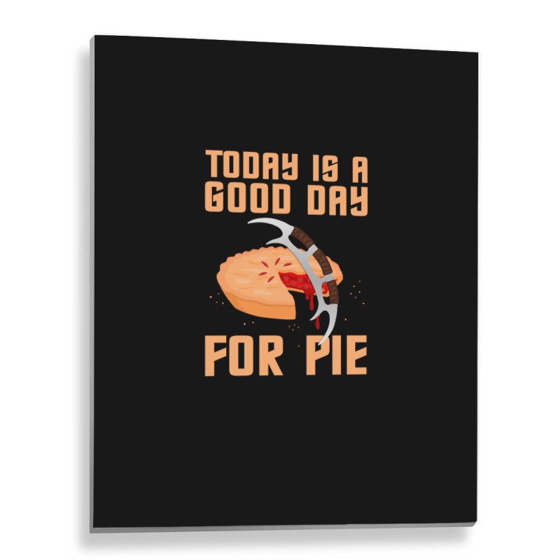 Klingon Pie Metal Print Vertical | Artistshot