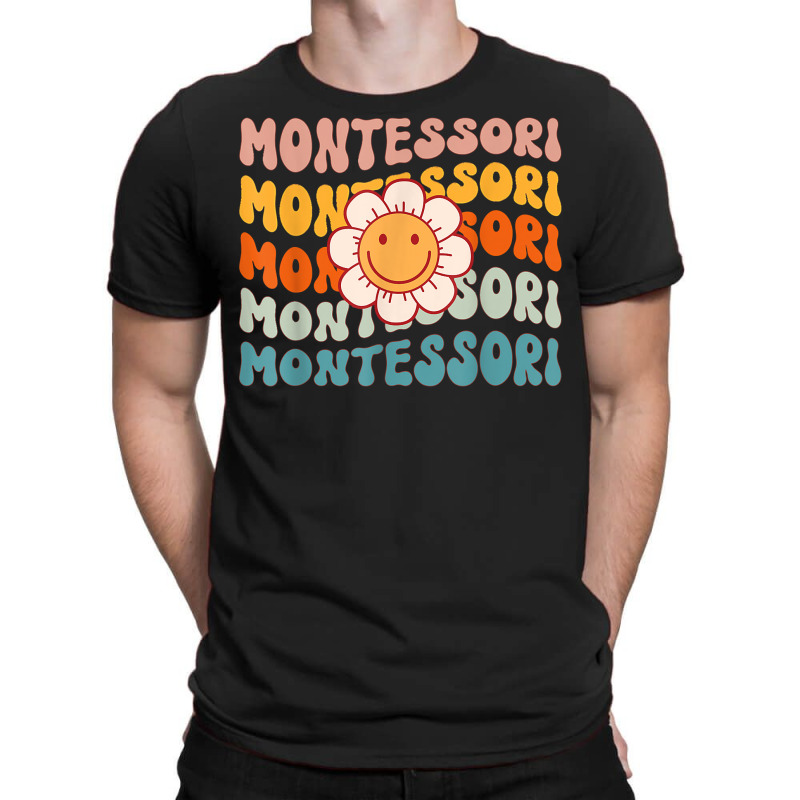 Montessori Teacher Daisy Colorful T Shirt T-shirt | Artistshot