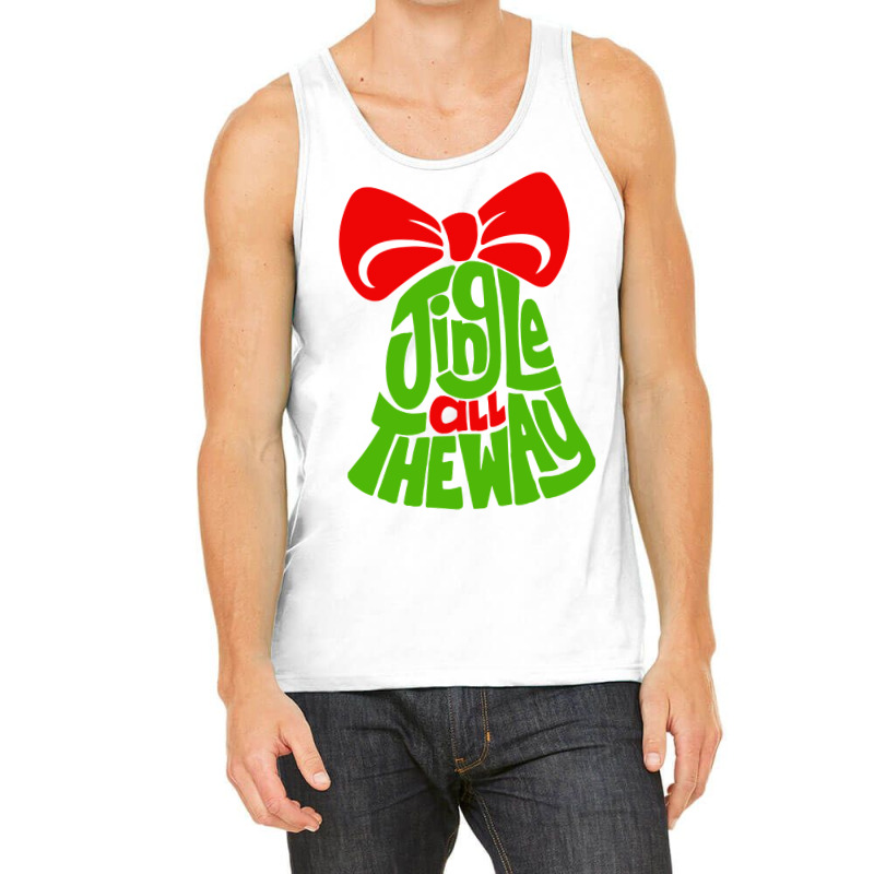 Jingle All The Way Bell Merry Christmas Jingle Bell Pullover Hoodie Tank Top | Artistshot