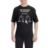 My Engineering Blueprint Engineer Youth Tee | Artistshot