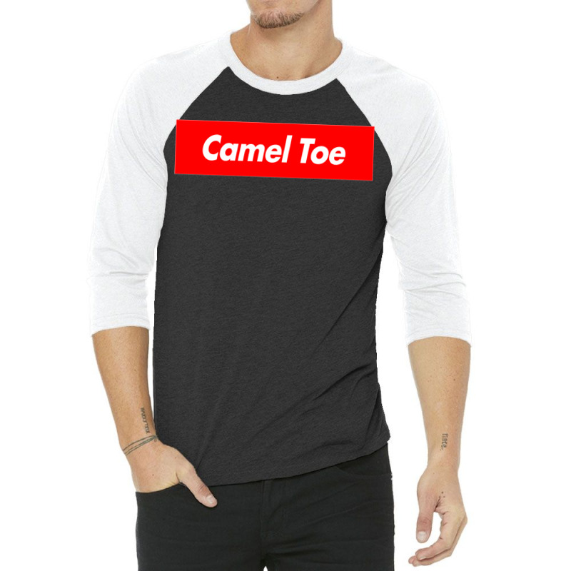 Camel Toe Red Box Classic 3/4 Sleeve Shirt by cm-arts | Artistshot