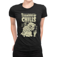 Chamber Of Chills, The Chamber Of Chills, Chamber Of Chills Art, Chamb Ladies Fitted T-shirt | Artistshot