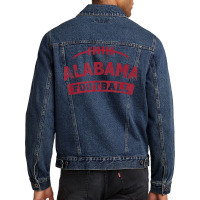 Alabama Football Distressed Vintage Tshirt T Shirt Men Denim Jacket | Artistshot