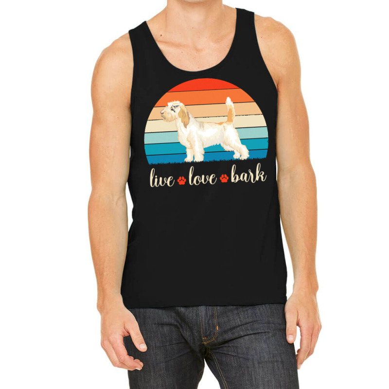 Petit Basset Griffon Vendeen T  Shirt Live Love Bark Petit Basset Grif Tank Top by geffertz | Artistshot