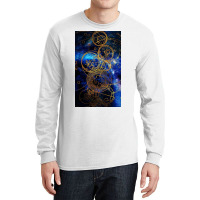 Time Lord Writing (blue) Long Sleeve Shirts | Artistshot