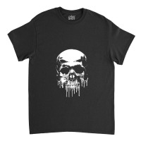 Dripping Skull Classic T-shirt | Artistshot