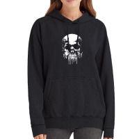 Dripping Skull Vintage Hoodie | Artistshot