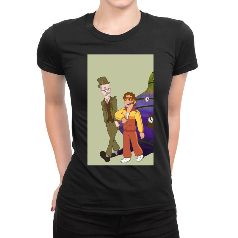 Time Travel Ladies Fitted T-Shirt by Pellejnkuh | Artistshot