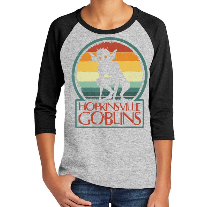 Hopkinsville Goblins Retro Kentucky Alien Cryptid Youth 3/4 Sleeve | Artistshot