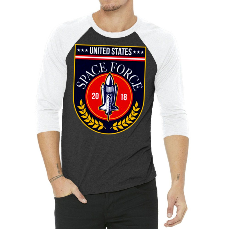 United States Space Force, United, States, Space, Force, United States 3/4 Sleeve Shirt by SHBVJN | Artistshot