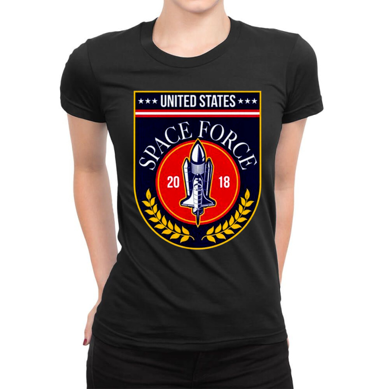 United States Space Force, United, States, Space, Force, United States Ladies Fitted T-Shirt by SHBVJN | Artistshot