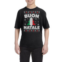 Buon Natale Italian Ugly Christmas Sweater Youth Tee | Artistshot