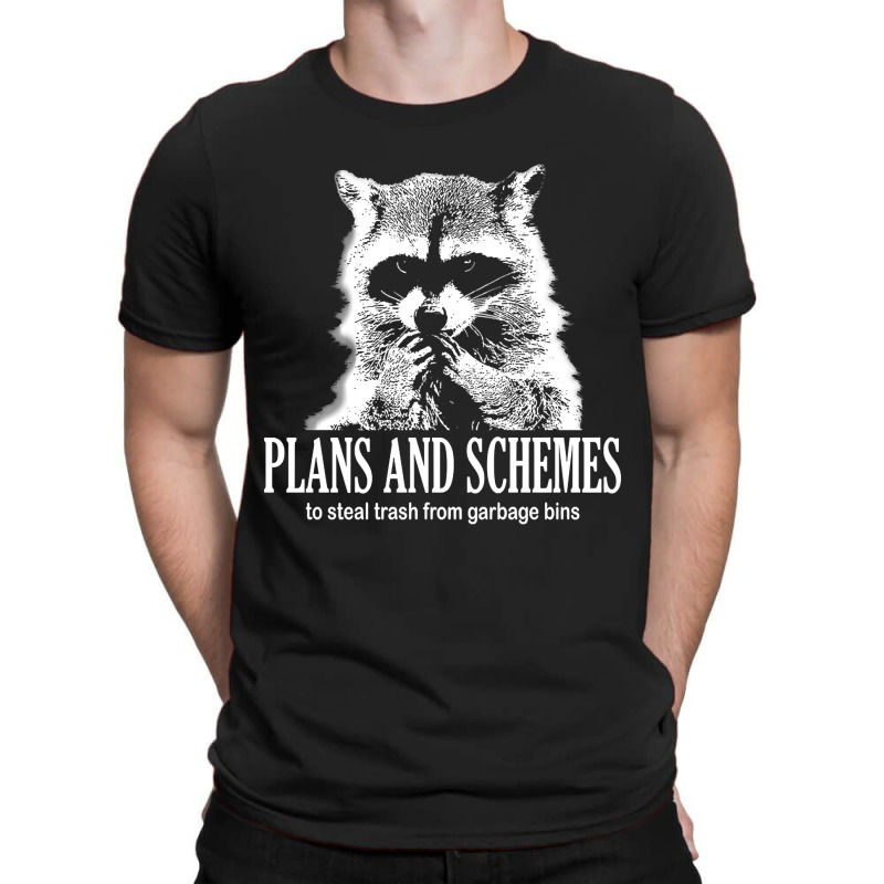 Plans And Schemes Raccoon T-shirt | Artistshot