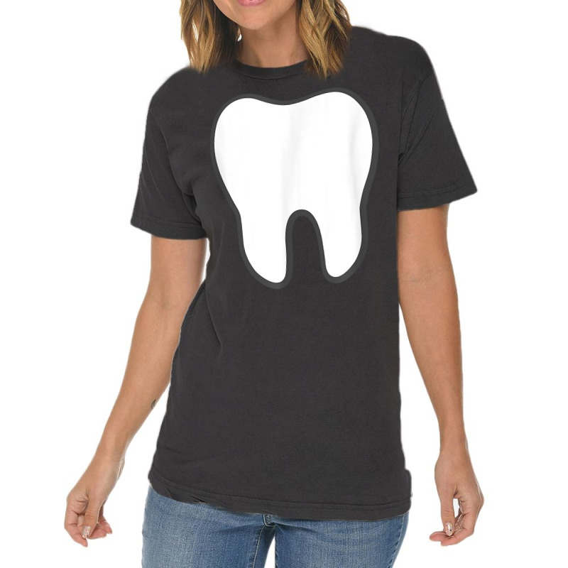 Tooth Fairy T Shirt Halloween Tooth Molar Costume Idea Vintage T-Shirt by byfaesaexow | Artistshot