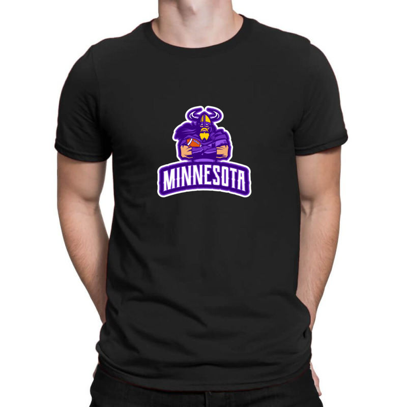 American Football Minnesota Design T-shirt | Artistshot