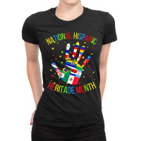 Women Men Latino America Culture Gift National Hispanic T Shirt Ladies Fitted T-shirt | Artistshot