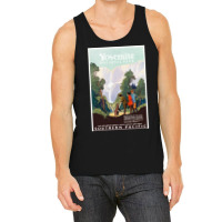 Yosemite National Park Usa Vintage Wall Art 1924 Tank Top | Artistshot