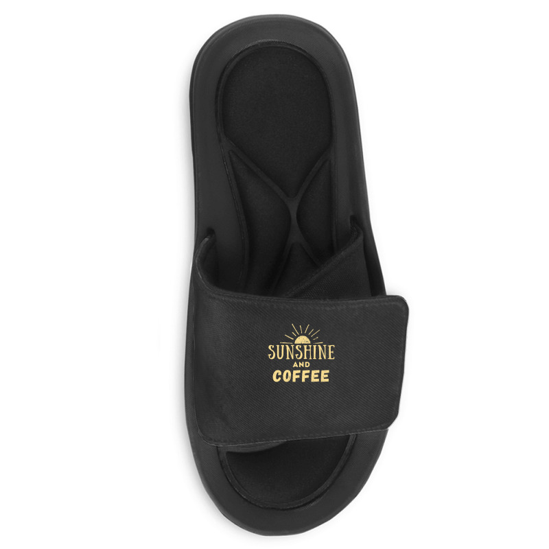 Sunshine And Coffee Slide Sandal | Artistshot