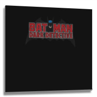 B.at.man Dark Detective Metal Print Square | Artistshot