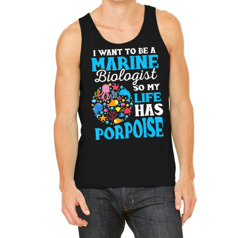 Marine Biology Future Marine Biologist Saying Tank Top | Artistshot