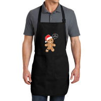 Gingerbread Oh Snap! Full-length Apron | Artistshot