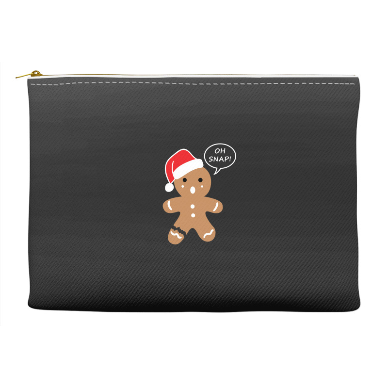 Gingerbread Oh Snap! Accessory Pouches | Artistshot