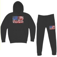 American Flag Usa United States Of America Us 4th Of July T Shirt Hoodie & Jogger Set | Artistshot