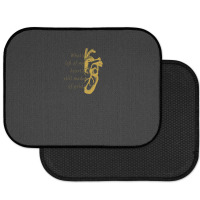 What's Left Of My Heart's Still Made Of Gold Rear Car Mat | Artistshot