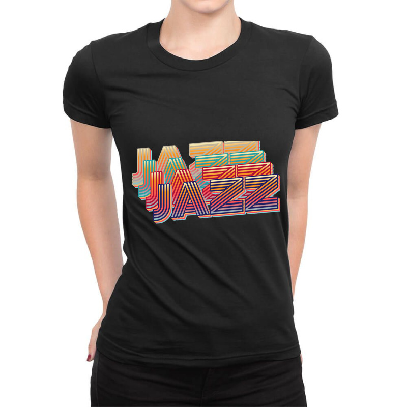 Jazz Music-tpoby Ladies Fitted T-Shirt by Kandurip541 | Artistshot