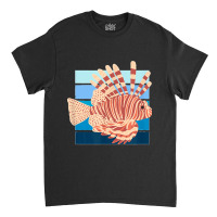 Lion Ocean Fish Retro For Men Women Kids Classic T-shirt | Artistshot