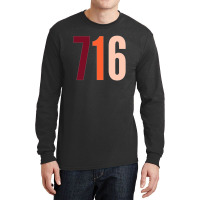 716 Area Code Zip Code Location Light Pastelle Long Sleeve Shirts | Artistshot