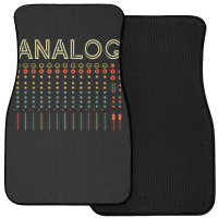 Retro Modular Synthesizer Analog Music Synth Front Car Mat | Artistshot