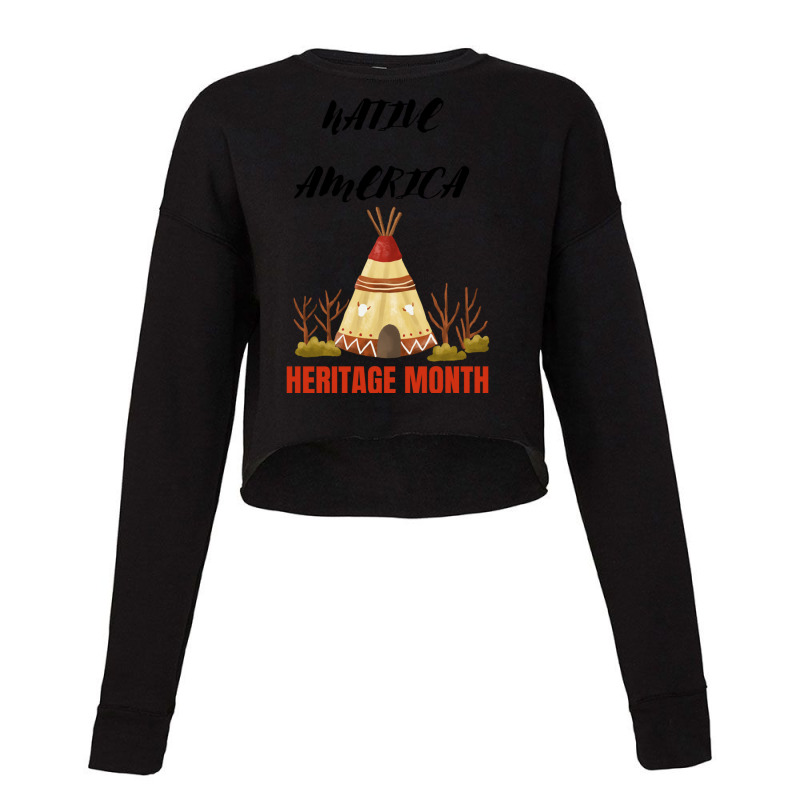 Native America Heritage Month Cropped Sweater by cm-arts | Artistshot