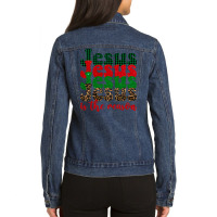 Jesus Is The Reason Ladies Denim Jacket | Artistshot