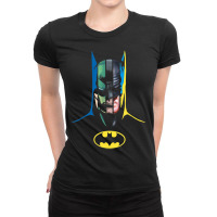 B.at.man 80 Years Many Faces Ladies Fitted T-shirt | Artistshot