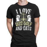 I Love Disc Golf Cats Cute Kitty Cat Feline Gift T-shirt | Artistshot