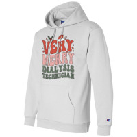 Merry Dialysis Technician Christmas Dialysis Tech Xmas Party T Shirt Champion Hoodie | Artistshot